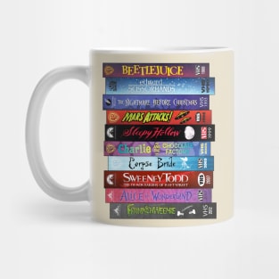 Tim Burton Cassete Movie Retro Mug